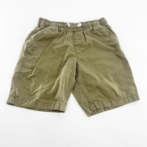 Hanna Andersson Casual Shorts Boys Kids 12 150cm Green‎ Cotton Drawstring